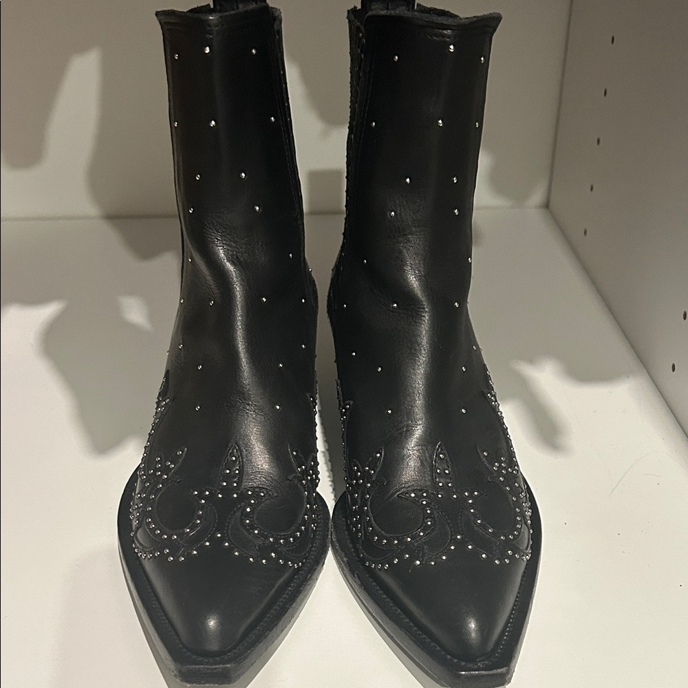 Black Studded golden goose 38 Women's Boots